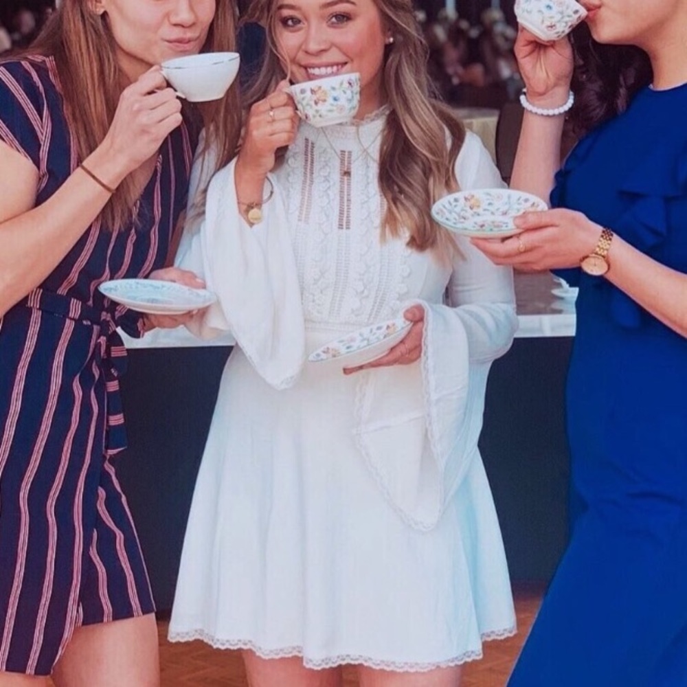 For Love and Lemons White Willow Dress!!